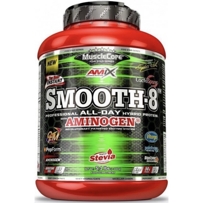 Amix Nutrition MuscleCore DW Smooth - 8 Hybrid Protein 2300 g